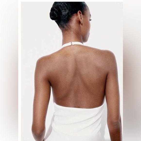 COPY - Zara Elegant White Halter Top
Reserved! Please do not buy‼️ - Picture 2 of 6